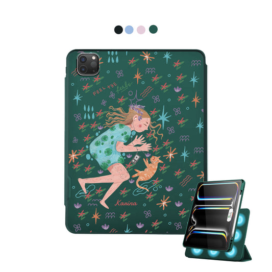 iPad Detachable Flip Cover - Feel the Feels