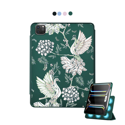 iPad Detachable Flip Cover - Peacock 4.0