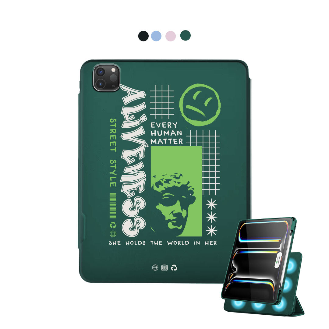iPad Detachable Flip Cover - Alive