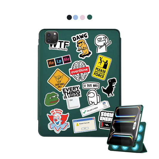 iPad Detachable Flip Cover - Brand Parody 2.0
