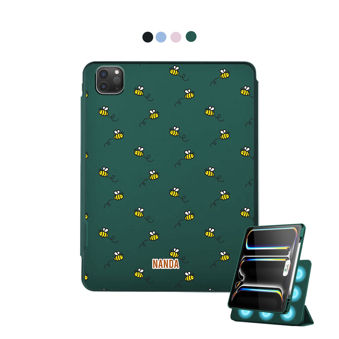 iPad Detachable Flip Cover - Honey bee