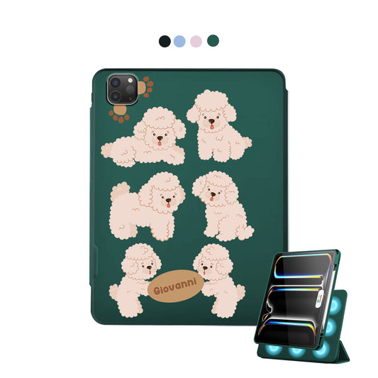 iPad Detachable Flip Cover - Poodle Squad 2.0