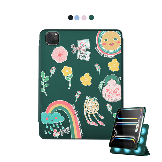 iPad Detachable Flip Cover - Self Love