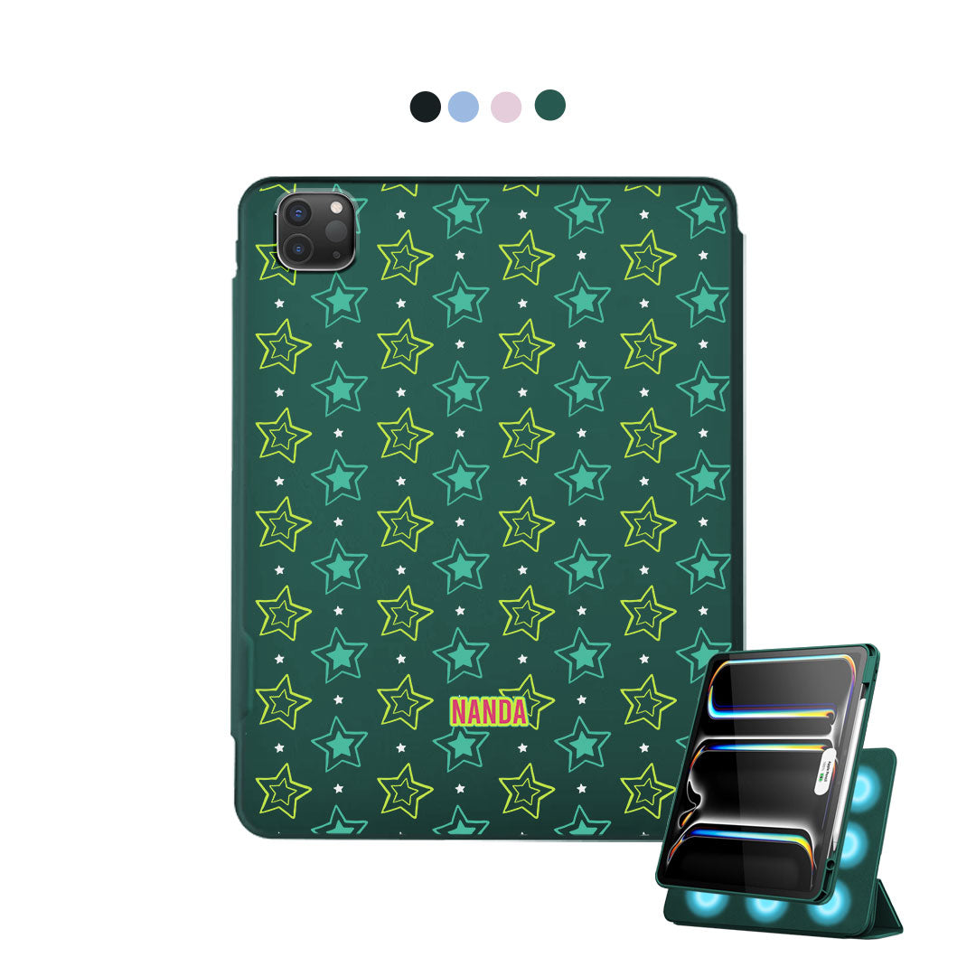 iPad Detachable Flip Cover - Twinkle stars