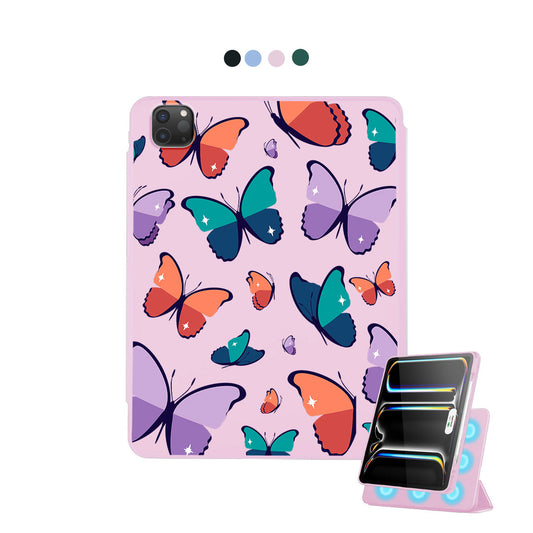 iPad Detachable Flip Cover - Butterfly