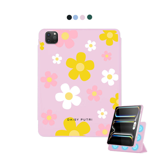 iPad Detachable Flip Cover - Daisy Fresh