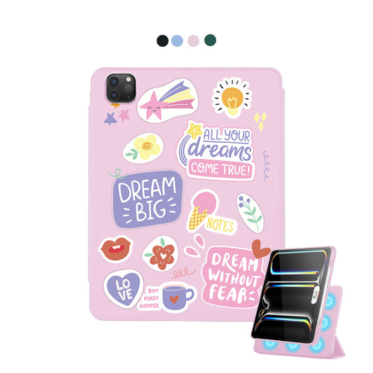iPad Detachable Flip Cover - Dream Sticker Pack