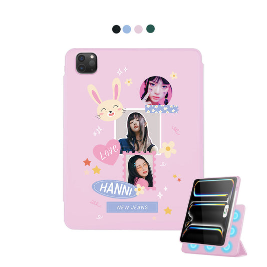 iPad Detachable Flip Cover - Face Grid Frame