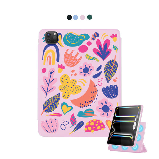 iPad Detachable Flip Cover -  Florals