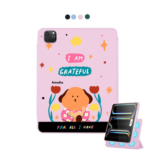 iPad Detachable Flip Cover - Kiku and The Cat