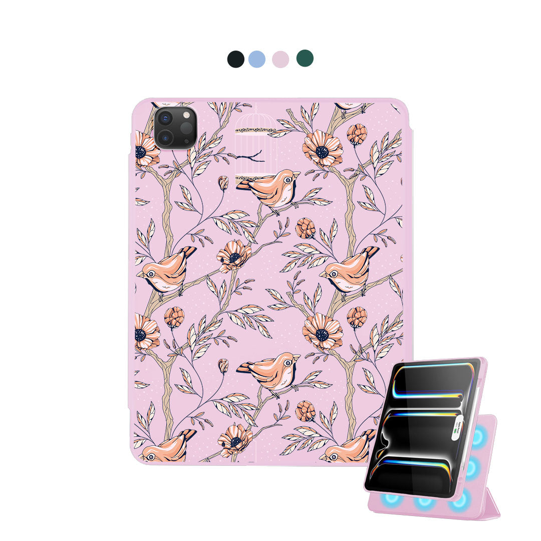 iPad Detachable Flip Cover - Lovebird 13.0