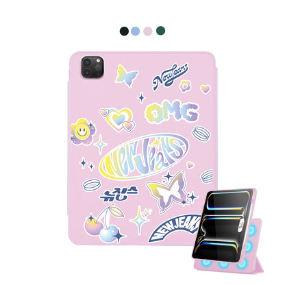 iPad Detachable Flip Cover - NewJeans OMG 1.0