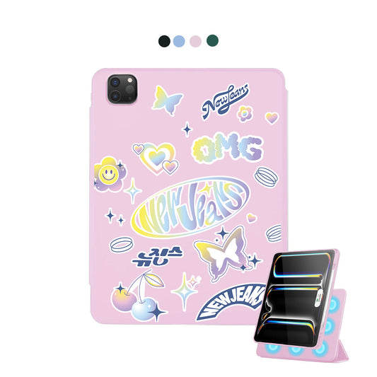 iPad Detachable Flip Cover - NewJeans OMG 1.0