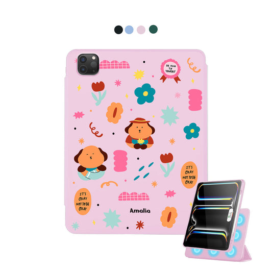 iPad Detachable Flip Cover - Selflove Garden
