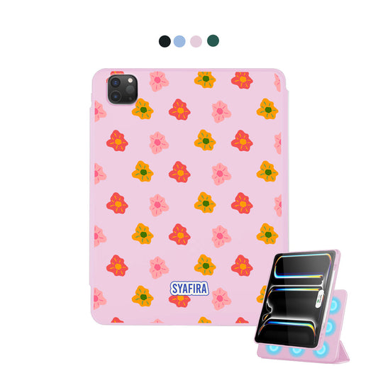 iPad Detachable Flip Cover - Tropical Flower 3.0