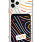 iPhone Magnetic Wallet Case - Doodle 2.0 Monogram