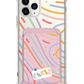 iPhone Magnetic Wallet Case - Doodle 2.0 Monogram