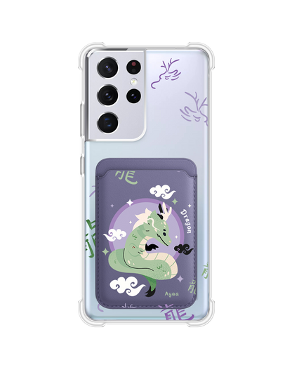 Android Magnetic Wallet Case - Dragon (Chinese Zodiac / Shio)