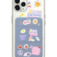 iPhone Magnetic Trifold Wallet Case - Dream Sticker Pack