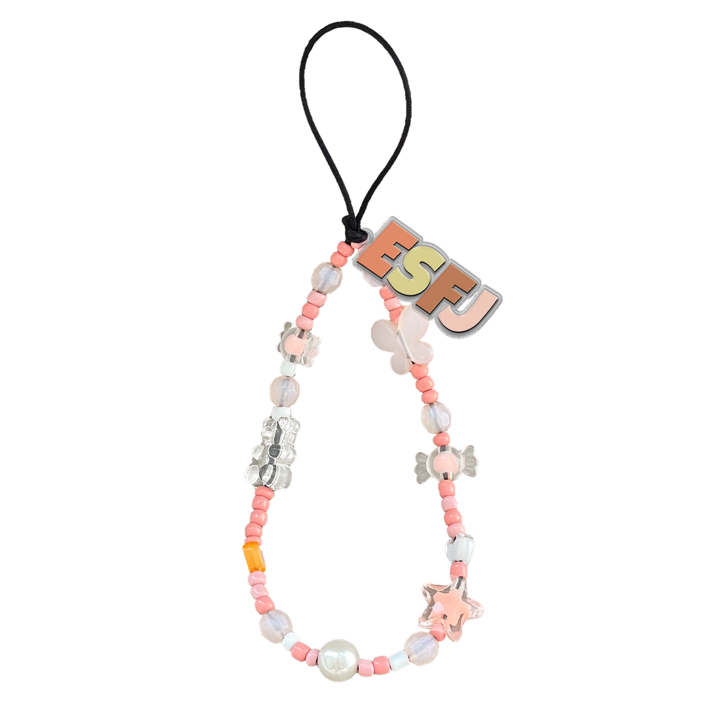 Beaded Strap with Acrylic Charm  - ESFJ