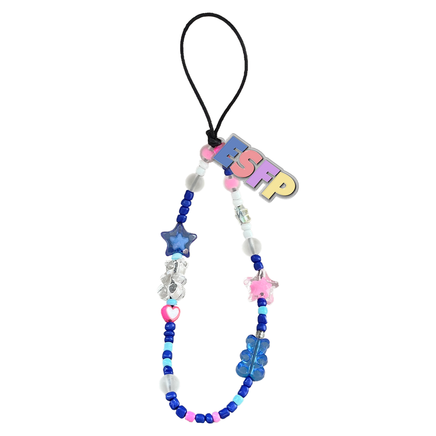 Beaded Strap with Acrylic Charm  - ESFP