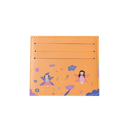 6 Slots Card Holder - Fairy Pattern