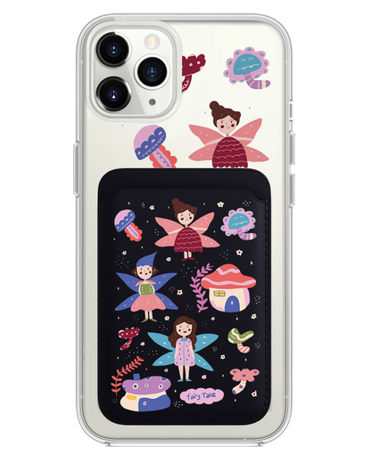 iPhone Magnetic Wallet Case - Fairytale