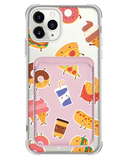 iPhone Magnetic Wallet Case - Fast Foodies