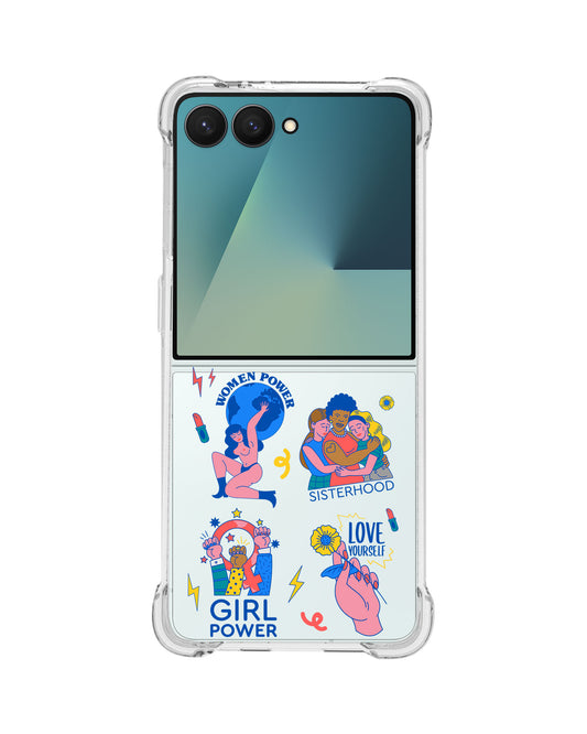 Android Flip / Fold Rearguard Hybrid - Girl Power 2.0