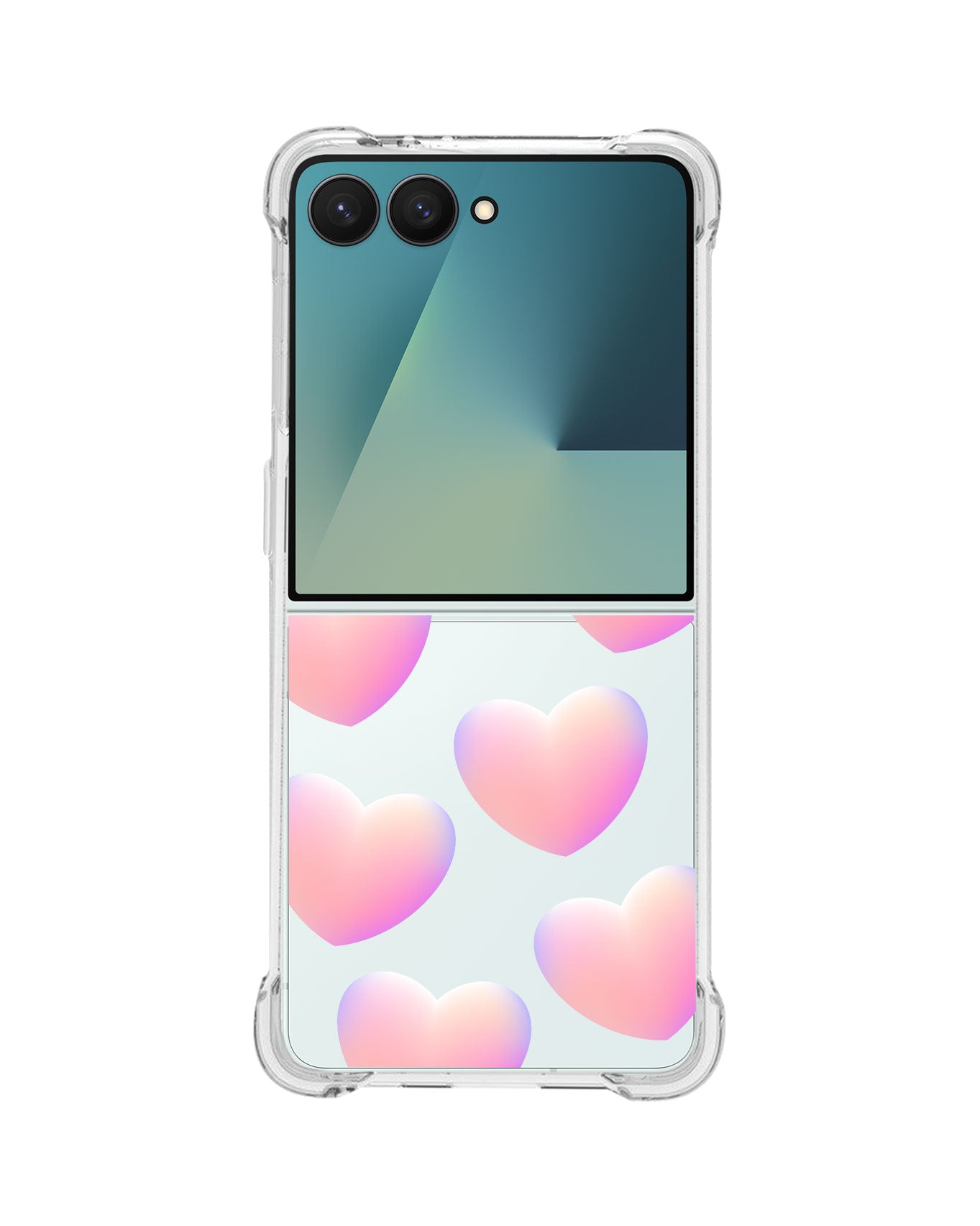 Android Flip / Fold Rearguard Hybrid - Love Shapes