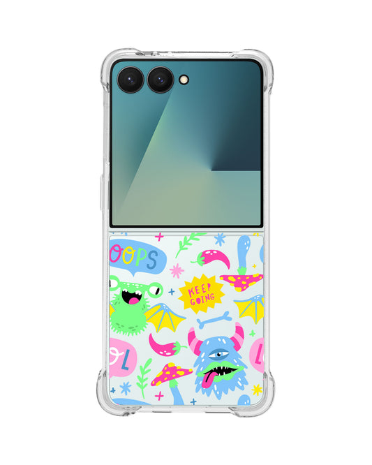 Android Flip / Fold Rearguard Hybrid - Monster Say Keep Going