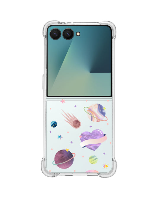 Android Flip / Fold Rearguard Hybrid - Pink Planet
