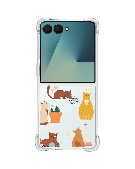 Android Flip / Fold Rearguard Hybrid - Playful Cat 1.0