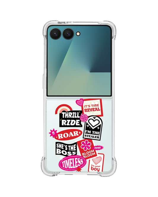 Android Flip / Fold Rearguard Hybrid - The Boyz Song Sticker Pack