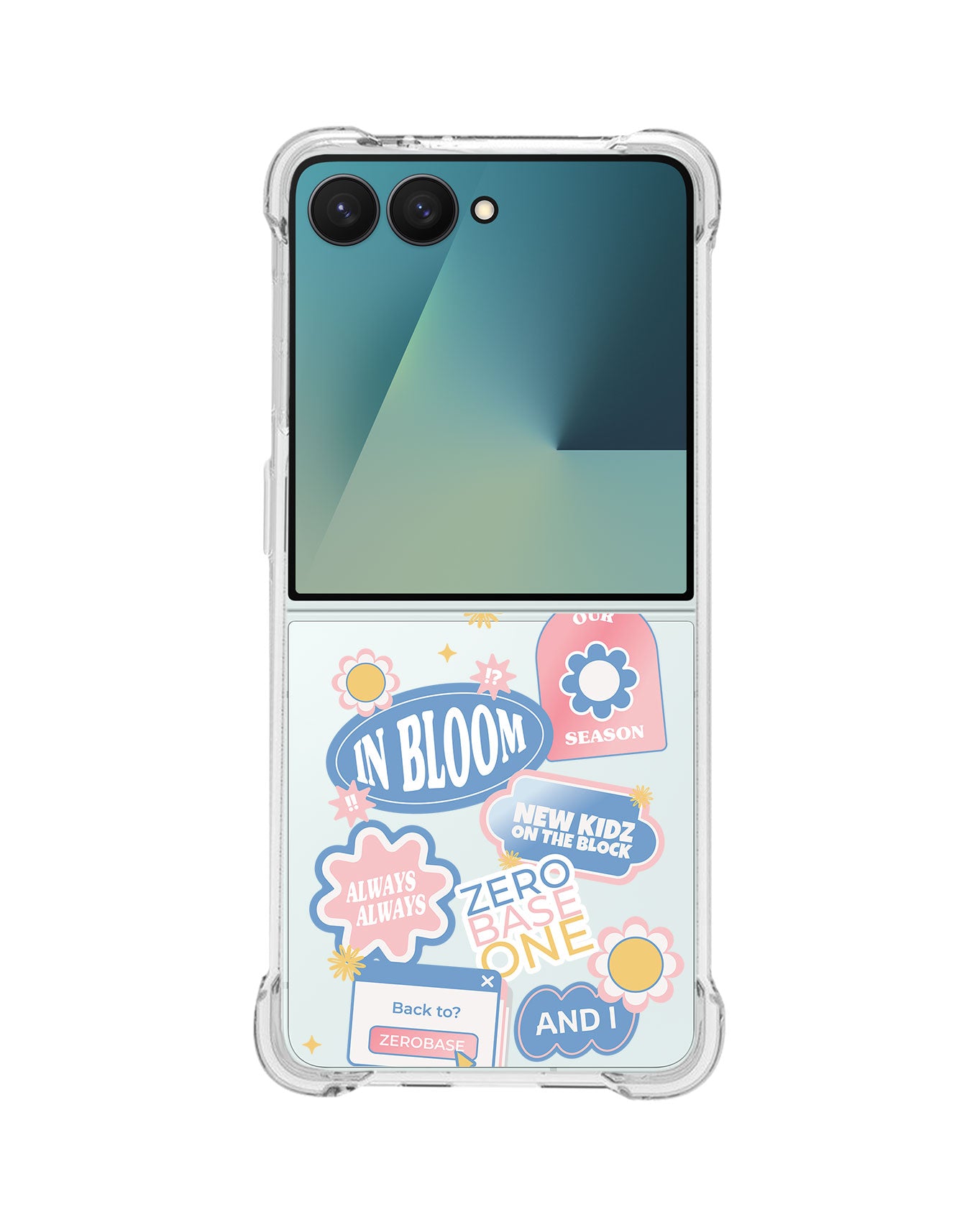 Android Flip / Fold Rearguard Hybrid - Zerobaseone Song Sticker Pack