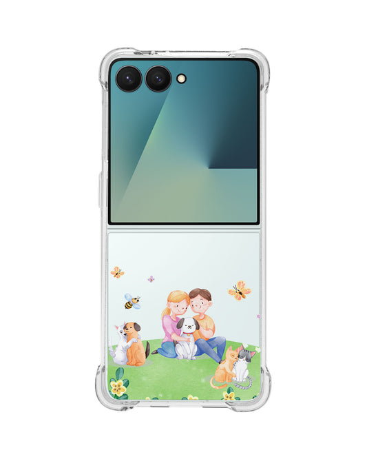 Android Flip / Fold Rearguard Hybrid - Adorable Animals