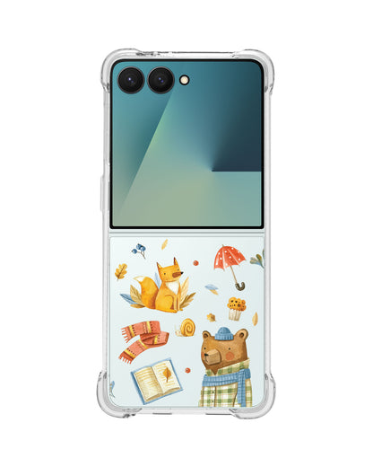 Android Flip / Fold Rearguard Hybrid - Bear and Fox