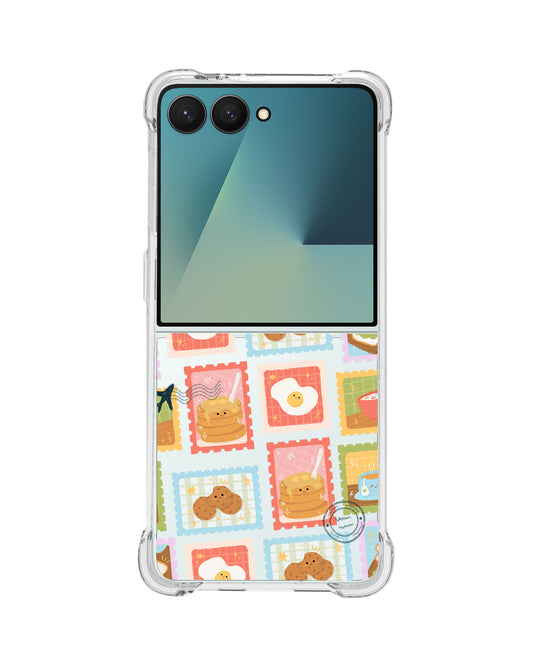 Android Flip / Fold Rearguard Hybrid - Breakfast Stamps