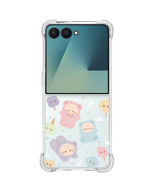 Android Flip / Fold Rearguard Hybrid - Cotton Teddy
