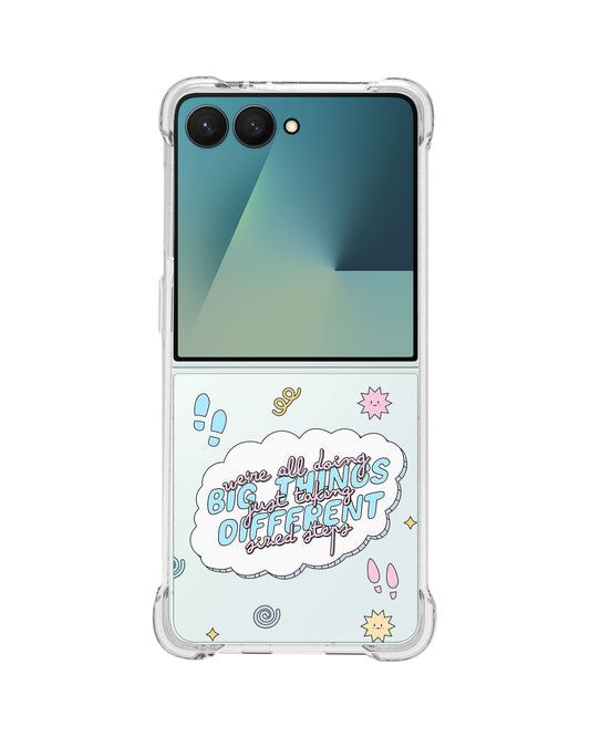 Android Flip / Fold Rearguard Hybrid - Different Steps