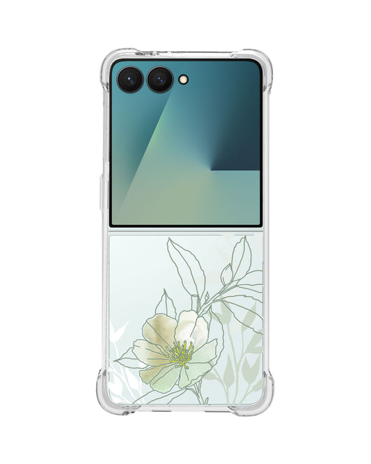 Android Flip / Fold Rearguard Hybrid - Greenmint Lily