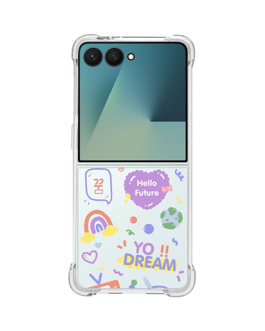 Android Flip / Fold Rearguard Hybrid - Hello Future
