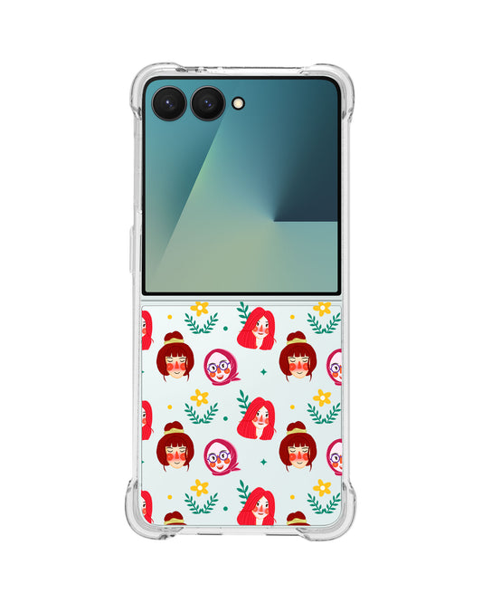 Android Flip / Fold Rearguard Hybrid - Lovely Faces