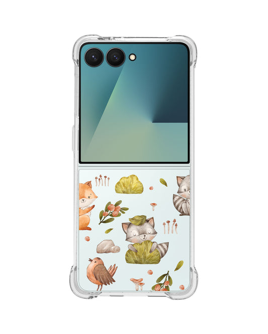 Android Flip / Fold Rearguard Hybrid - Racoon and Friends