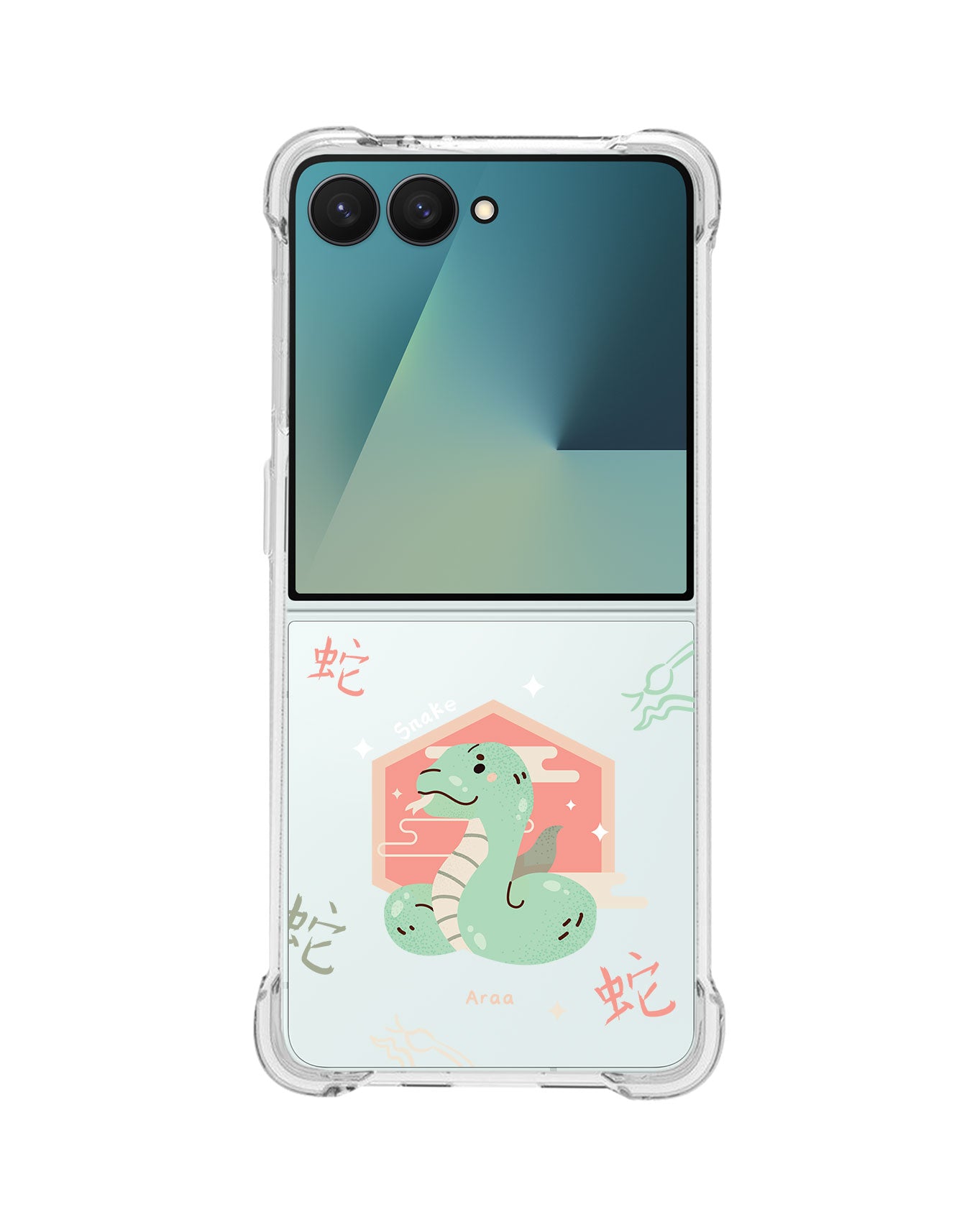 Android Flip / Fold Rearguard Hybrid - Snake (Chinese Zodiac / Shio)