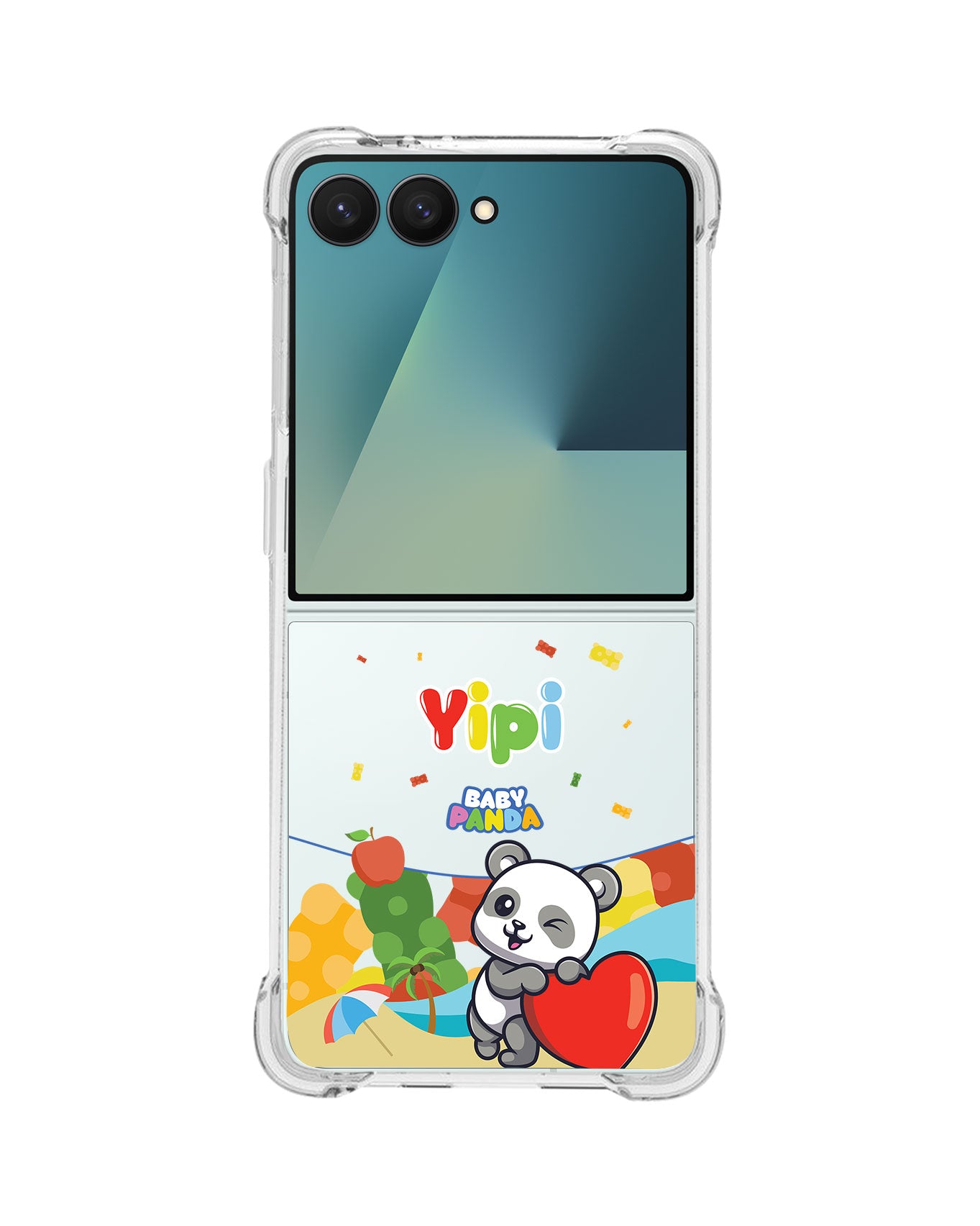 Android Flip / Fold Rearguard Hybrid - Yipi Baby Panda