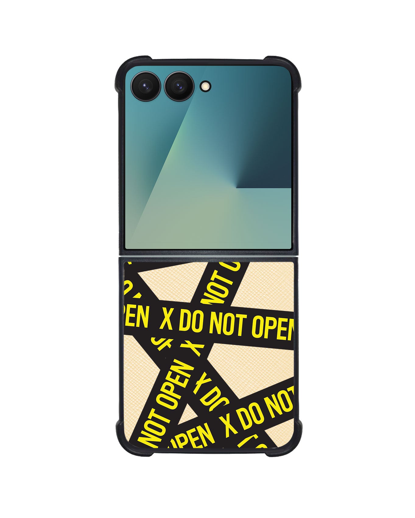 Android Flip / Fold Leather Grip - Do Not Open 1.0