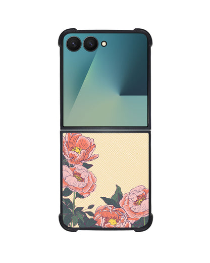 Android Flip / Fold Leather Grip - Carnation 2.0