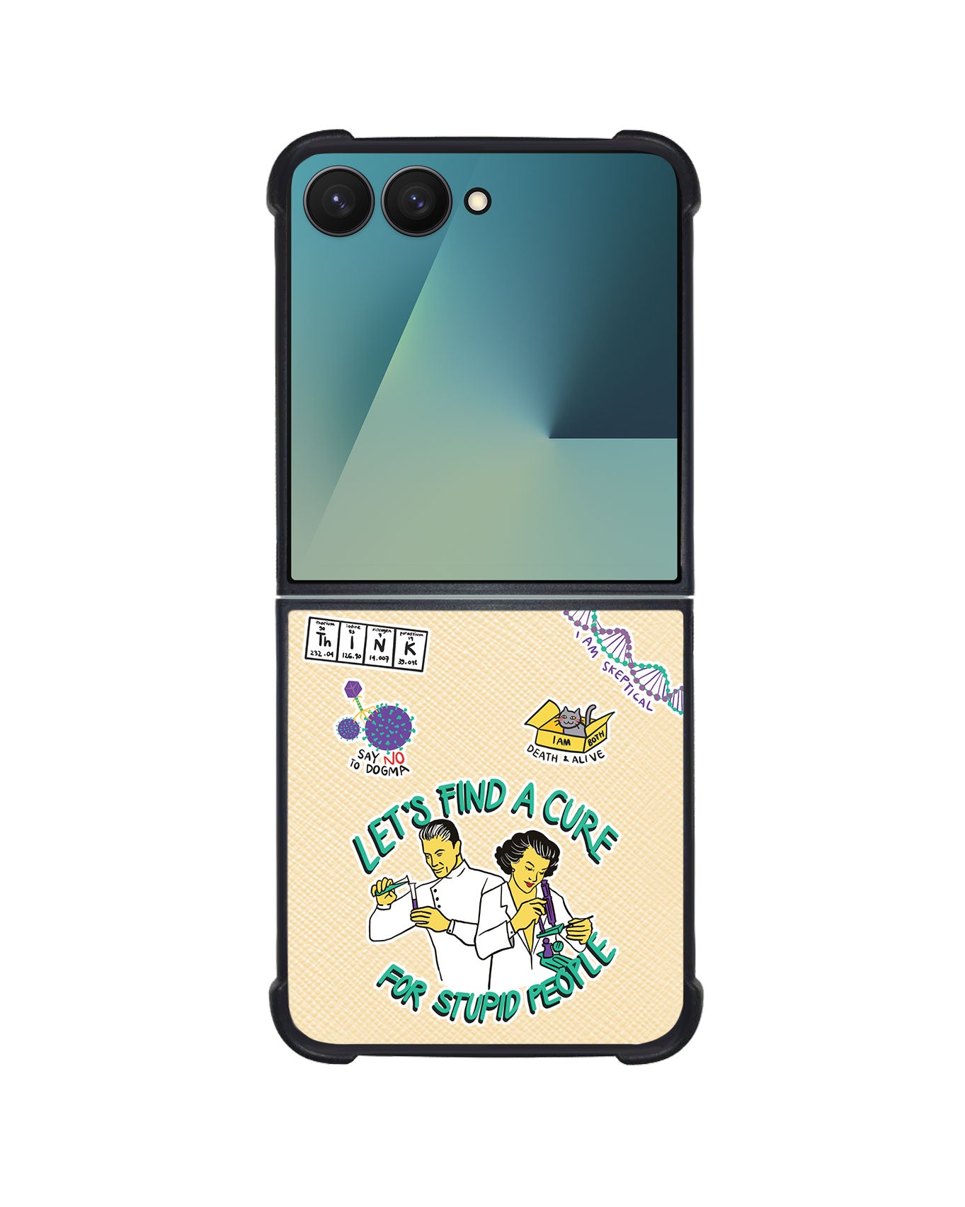 Android Flip / Fold Leather Grip - Science 2.0