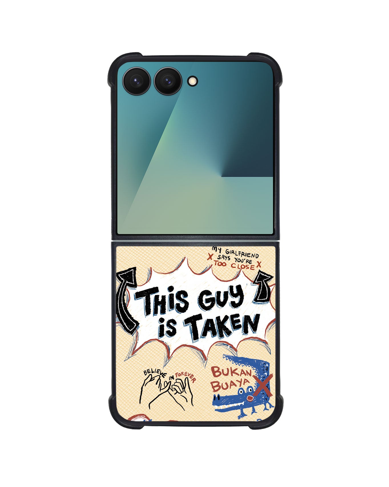 Android Flip / Fold Leather Grip - Pelakor Proof (For Him)